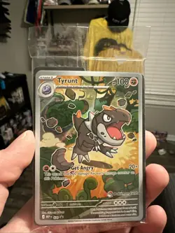 Pokemon - Tyrunt 070 Pokemon Center Stamp Black Star Promo SEALED - Image 1