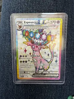 Pokemon TCG | Espeon EX 175 and Umbreon EX 176 | S&V Black Star Promo Pair - Image 3