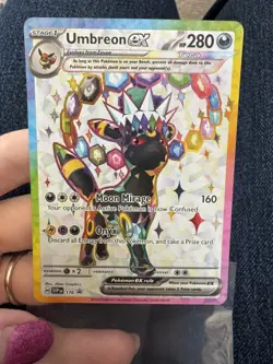 Pokemon TCG | Espeon EX 175 and Umbreon EX 176 | S&V Black Star Promo Pair - Image 5