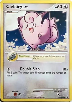 Clefairy 83/132 Common Secret Wonders Pokemon Lightly Played - Image 1