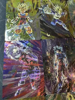 Set of 9 Dragon ball Heroes Premium Foil Holo Full Art Character Cards CCG - Image 2