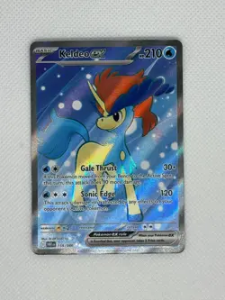 Pokemon TCG White Flare Keldeo Ex Full Art Ultra Rare 159/86 [Pack Fresh] - Image 1