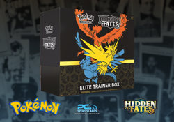 2019 Pokemon Sun & Moon Hidden Fates Elite Trainer Box Factory Sealed WPET6 - Image 1