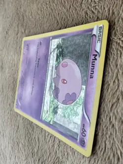 2011 Pokemon TCG McDonald’s Promo Munna Confetti Holo 7/12 LP - Image 3