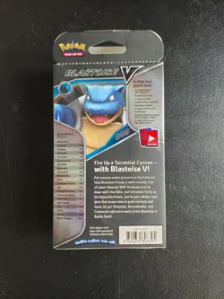 Pokemon TCG Blastoise V Battle Deck Theme Deck (Factory Sealed) - Image 2