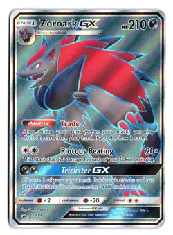 2017 Pokemon SM Black Star Promo SL Special Coll #Sm84 FA Zoroark Gx - Image 1