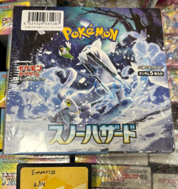 Pokemon TCG Japanese sv2P Snow Hazard Booster Box Sealed [US Seller] - Image 1