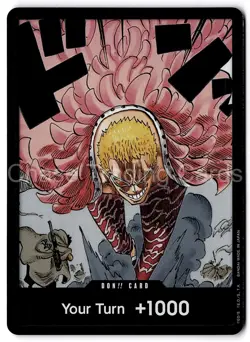 Don!! Card Donquixote Doflamingo OP10 Royal Blood One Piece Mint NM - Image 1
