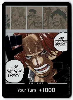 Don!! Card Shanks Foil Textured Emperors in the New World One Piece - Image 1