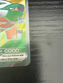 Torterra ex 185/162 Ultra Rare Temporal Forces Pokemon Near Mint - Image 3