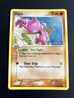 Gligar Ex Unseen Forces Common 57/115 Lightly Played Reverse Holofoil - Image 1