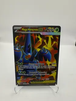 Pokemon ME02 Mega Evolution Phantasmal Flames 108/094 Mega Heracross Ultra Rare - Image 1