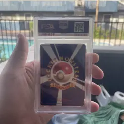 1996 POKEMON BASE SET JAPANESE TRAINER-NO RARITY SYMBOL PROFESSOR OAK PSA 9 - Image 2