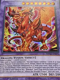2x Albion The Branded Dragon + The Dragon That Devours The Dogma | YuGiOh! - Image 2