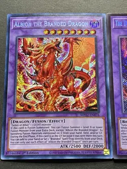 2x Albion The Branded Dragon + The Dragon That Devours The Dogma | YuGiOh! - Image 3