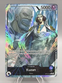 KUZAN - One Piece OP12-040 - AAL Alt Art Leader - Legacy of the Master - Image 1