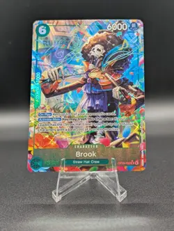 One Piece TCG Brook OP15-032 Alternate Art English NM/M - Image 1