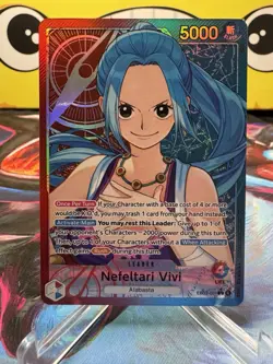 Nefeltari Vivi (Alt Art) EB03-001 Extra Booster: One Piece Heroines Edition Foil - Image 1
