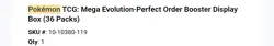 Pokemon Mega Evolution Perfect Order Booster Box & 2 Booster Bundle Presale 3/27 - Image 3