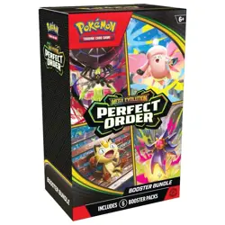Pokemon TCG Perfect Order Booster Bundle 6 Packs Mega Evolution PRESALE UK - Image 1