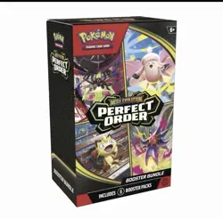 Pokemon TCG: Mega Evolution-Perfect Order Booster Bundle (6 Packs) - Presale - Image 1
