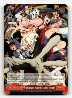 Weiss Endless Occult and Youth (U) - DANDADAN - Image 1