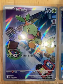 Pokemon TCG First Partner Illustration Collection Series 1 - 6 Chase Cards Set - Image 2