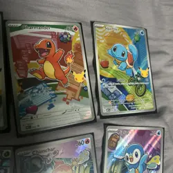 Pokemon 2026 First Partner Illustration Collection Series 1 Promos Set 9 Cards - Image 3