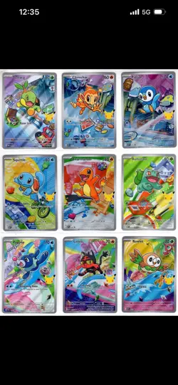 First Partner Illustration Collection Series 1 Promos Set 9 Cards Pokemon TCG - Image 1