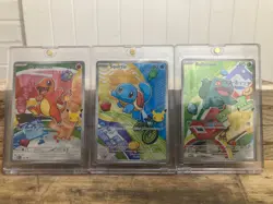 Pokemon First Partner Illustration Collection - Complete Set of 9 cards - Image 2