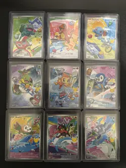 First Partner Illustration Collection Series 1 Promos Set 9 Cards Pokemon TCG - Image 1