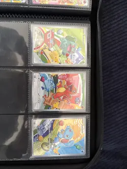 Pokemon First Partner Illustration Collection Promo Cards Kanto Starters - Image 1