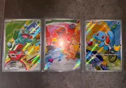 First Partner Illustration Collection - Gen 1 Kanto Set - Pokemon Cards - Image 2