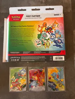 First Partner Illustration Collection - Gen 1 Kanto Set - Pokemon Cards - Image 3
