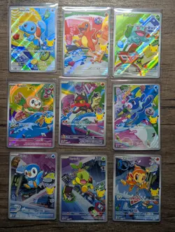 First Partner Illustration Collection Series 1 Promos Set 9 Cards Pokemon TCG - Image 1