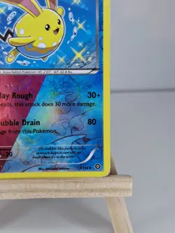 Pokemon TCG Azumarill Steam Siege 77/114 Dual Type Reverse Holo Rare LP - Image 5