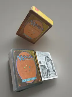 MTG MAGIC the GATHERING 1994 REVISED EDITION STARTER DECK 60 Cards/Box/Manual - Image 1