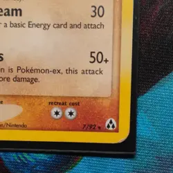 Kabutops EX Legend Maker 7/92 Holo Rare 110 HP Pokemon TCG Card 2006 English - Image 2