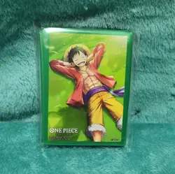 ONE PIECE TCG Official Card Sleeves ST21 EX Deck Monkey Luffy - 70 Ct - Image 1