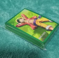 ONE PIECE TCG Official Card Sleeves ST21 EX Deck Monkey Luffy - 70 Ct - Image 3