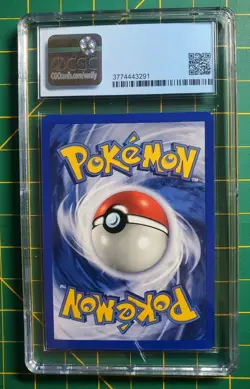 CGC 9 MINT Growlithe 1999 Base Set Shadowless 28/102 Pokemon Card WOTC - Image 2