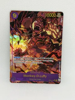 Monkey.D.Luffy OP09-119 SEC Alt Art One Piece Card Game Emperors New World NM - Image 1