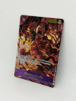 Monkey.D.Luffy OP09-119 SEC Alt Art One Piece Card Game Emperors New World NM - Image 3
