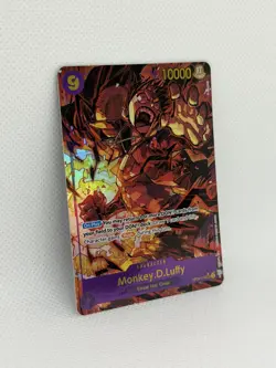 Monkey.D.Luffy OP09-119 SEC Alt Art One Piece Card Game Emperors New World NM - Image 4