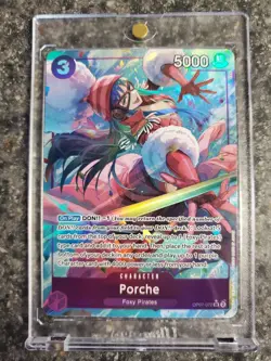 Porche OP07-072 Alt Art One Piece Card Game TCG Super Rare SR ENGLISH NM - Image 1