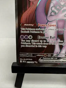 New 2025 Pokemon TCG Destined Rivals Team Rocket's Mewtwo EX UR card #213/182 - Image 5