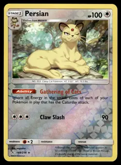 Persian 148/214 Reverse Holo Unbroken Bonds Pokemon Card - Image 1