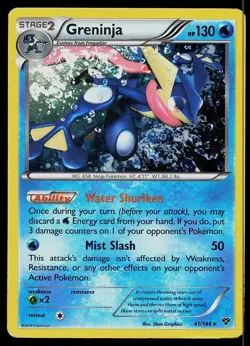 Pokemon Card XY Greninja 41/146 Rare Holo - Image 1