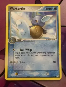 Wartortle 43/100 - EX Crystal Guardians - Pokemon Card - Image 1