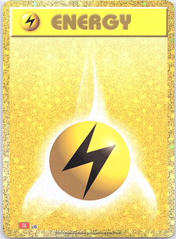Basic Lightning Energy Trading Card Game Classic Holo (Japanese) - Image 1
